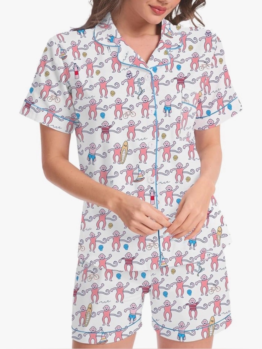 Amazing Ro!!er R@bbit-inspired PJs in Pastel